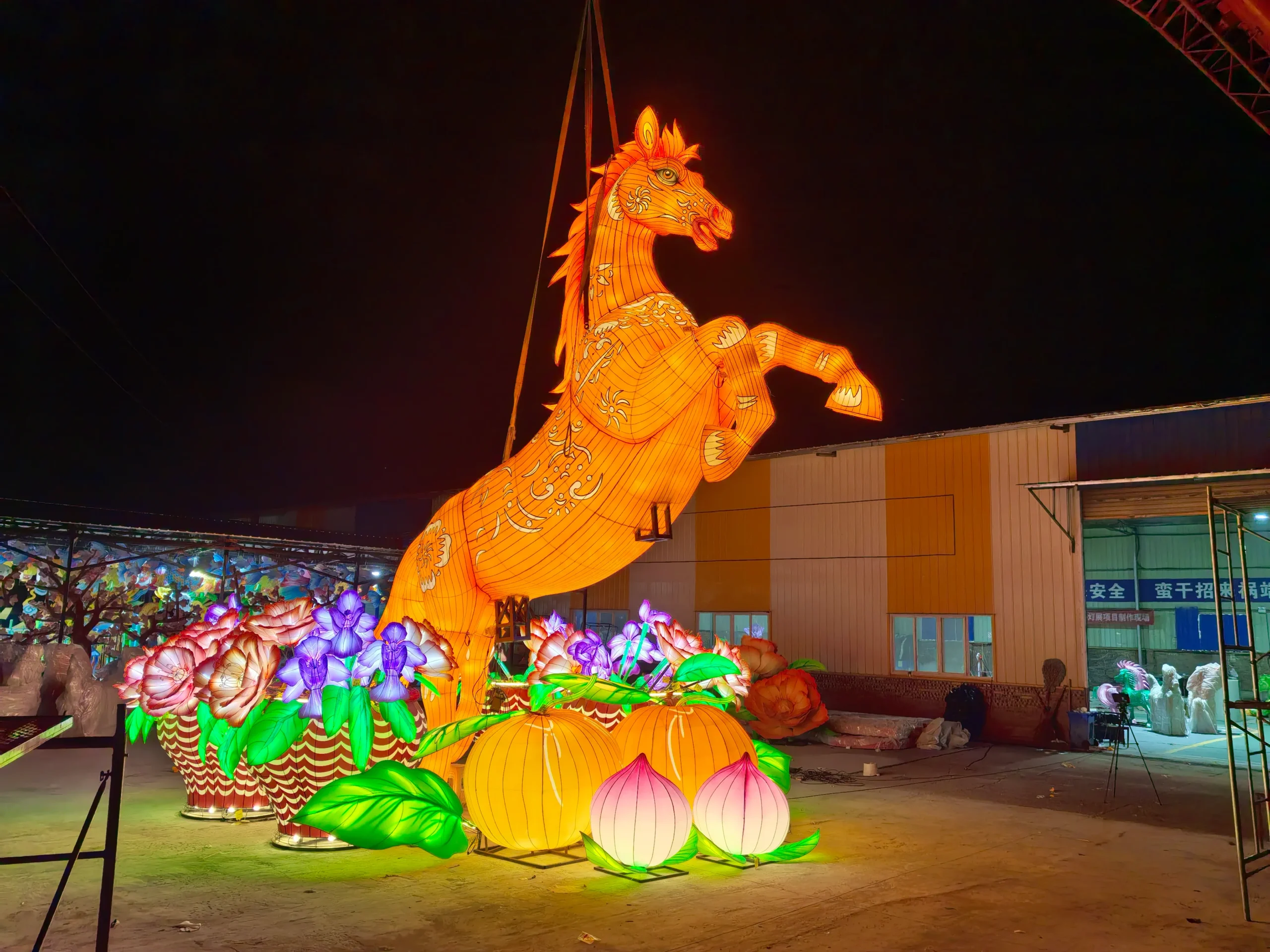 大型主题灯会 / 节庆灯展项目参考画面